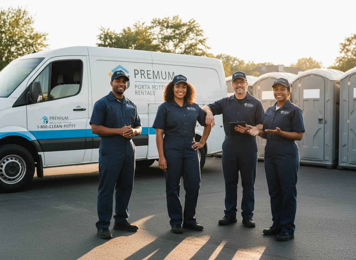 VIP Portable Toilets company in Armington, IL